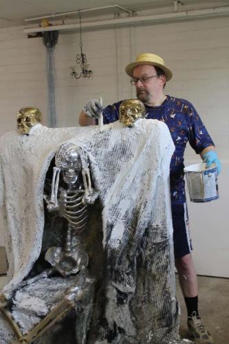 Cluster art, Matti Luostarinen "Memento mori"