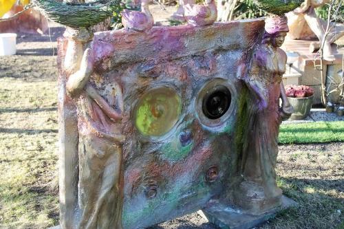 Matti Luostarinen. Cluster art garden in 2017. Finland's big year 2017 - Suomi 100