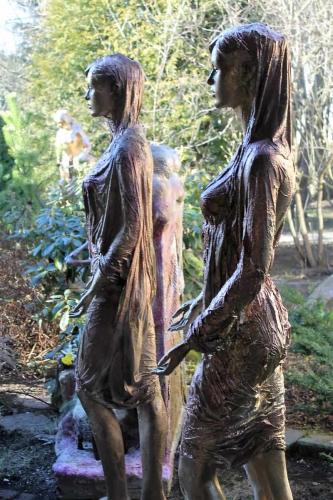 Matti Luostarinen. Cluster art garden. Finland's big year 2017 - Suomi 100.