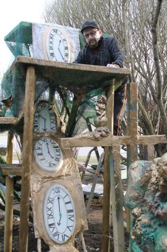 Matti Luostarinen, Cluster art, Flowing time, William Shakespeare 400 years 22.04.2016