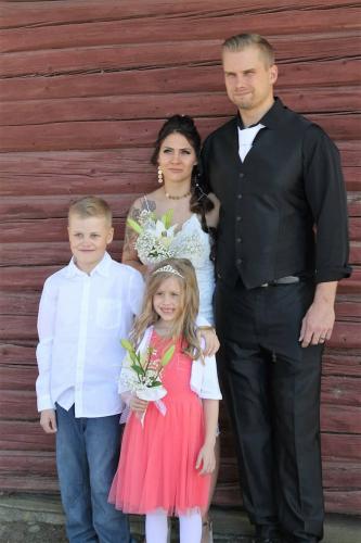 Matti Luostarinen. Cluster art. Finland's big year 2017. Suomi 100, wedding Camilla and Tero