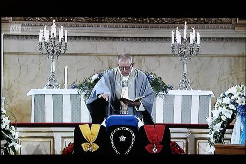 Matti Luostarinen. Cluster art. Mauno Henrik Koivisto 1923-2017. Finnish president. Funeral.