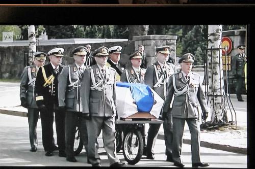 Matti Luostarinen, Cluster art. Mauno Henrik Koivisto 1923-2017. Finnish president, Funeral.