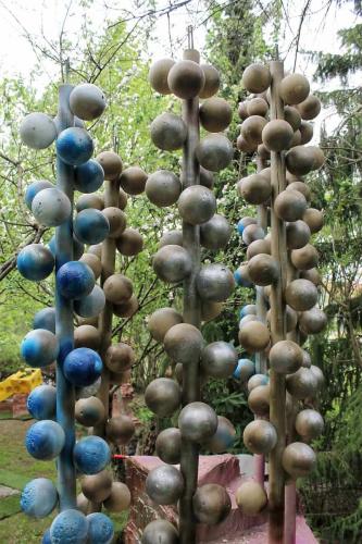Matti Luostarinen. Cluster art garden. Suomi 100