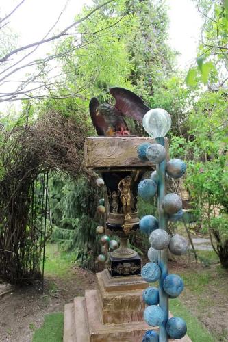 Matti Luostarinen. Cluster art garden. Suomi 100