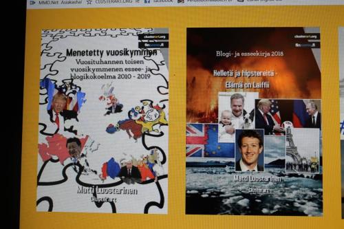 Matti Luostarinen. Cluster art. Lahja sinulle kotisivultani. Kerää koko sarja tai anna lahjaksi.