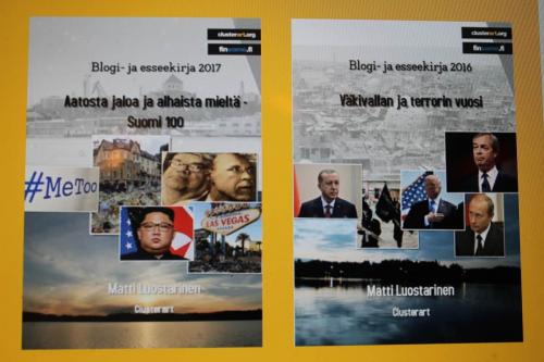 Matti Luostarinen. Cluster art. Lahja sinulle kotisivultani. Kerää koko sarja tai anna lahjaksi.