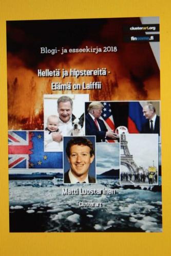 Matti Luostarinen. Helletä ja hipstereitä. Lahja sinulle kotisivultani. Kerää koko sarja tai anna lahjaksi.