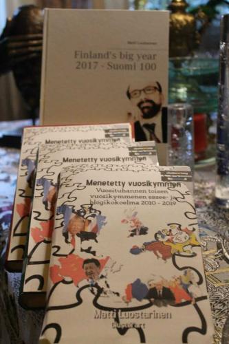 Matti Luostarinen. Menetetty vuosikymmen. BoD, Amazon etc. www.clusterart.org