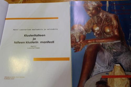 Matti Luostarinen. The manifest of Cluster art, art of clusters in 2005. Finsome media.