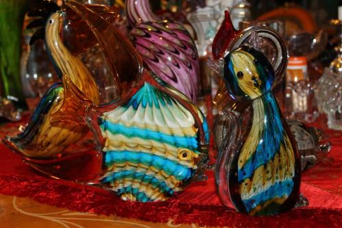 Matti Luostarinen, Cluster art. Crystal art. Murano style.