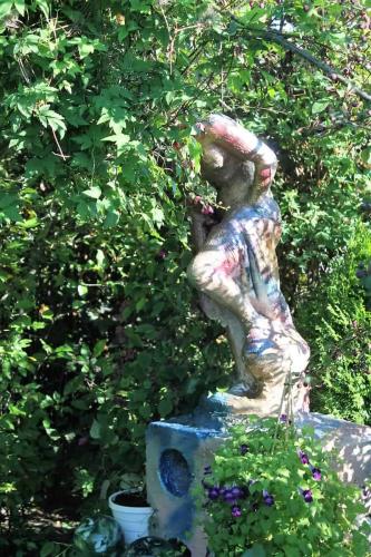 Matti Luostarinen. Cluster art. Cluster art garden. Finland's big year 2017 - Suomi 100