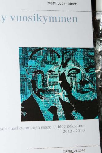 Matti Luostarinen. Cluster art. Art of Clusters. Years 2010-2019. Novels.