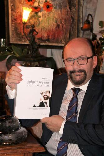 Prof Matti Luostarinen. Cluster art. Finland's big year 2017 - Suomi 100. 100 short essays on the selected works. Sata esseetä sadasta teoksesta.