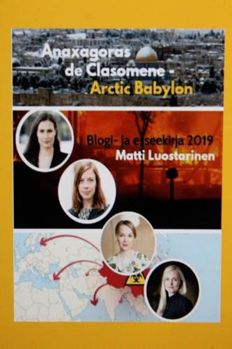 Matti Luostarinen. Cluster art. Anaxagoras de Clasomene - Arctic Babylon.