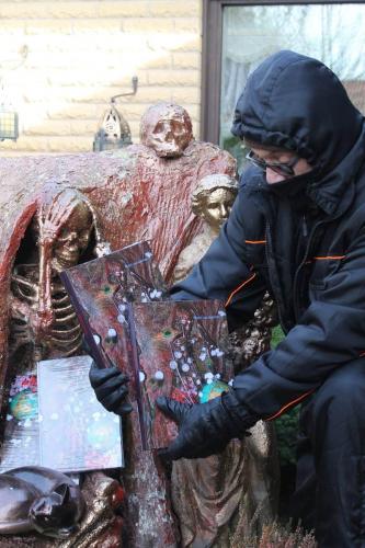 Matti Luostarinen. Cluster art. Pandemiakiarja nyt! "Mediayhteiskunnan hybridistä pandemiaan" Essee- ja blogikokoelma 2019.