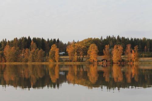 Matti Luostarinen, Cluster art, Ecological cluster, Kaukjärvi lake, Ruska