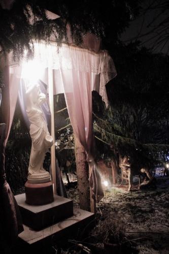 Matti Luostarinen. Cluster art, art of clusters. The garden of Cluster art.