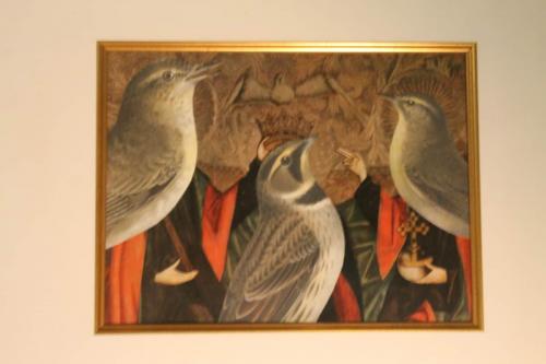 Matti Luostarinen. Cluster art. Collage art of Outi Huhtala.