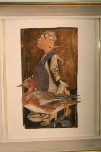 Matti Luostarinen. Cluster art. Collage art of Outi Huhtala.