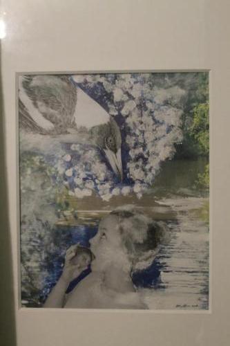Matti Luostarinen. Cluster art. Collage art of Outi Huhtala.