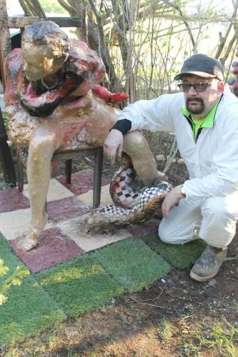 Matti Luostarinen. Cluster art. Art of Clusters. The garden of Cluster art. Hefaistoksen kirous ja Pandoran lipas.