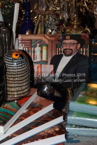 Matti Luostarinen. Cluster art. Merry Christmas and Happy New Year 2021.