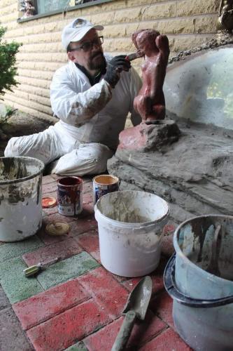 Matti Luostarinen. Cluster art, Art of Clusters. The garden of Cluster art.