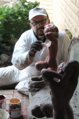 Matti Luostarinen. Cluster art. The Garde of Cluster art. (see The Manifest of Cluster art and Art of Clusters.