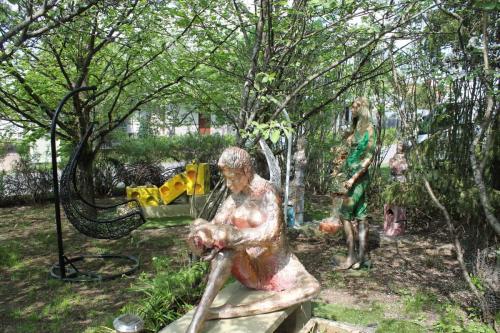 Matti Luostarinen. Cluster art, Cluster garden