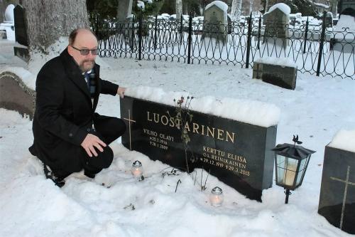 Matti Luostarinen, Cluster art, Father and mother , Iisalmi