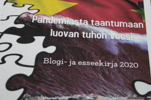 Matti Luostarinen. Cluster art. Pandemiasta taantumaan luovan tuhon vuosi 2020.