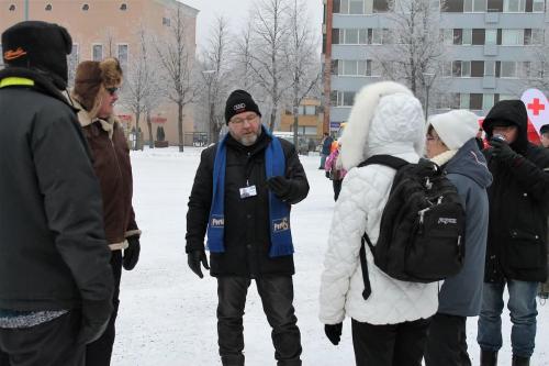 Matti Luostarinen, Cluster art, Municipal elections in 2017, Forssa Finland 100 years
