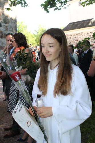 Matti Luostarinen. Cluster art. Oona's Confirmation 16.6. 2019.