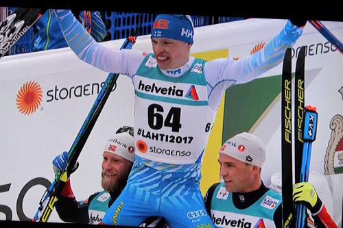 Matti Luostarinen, Cluster art, Nordic World ski Championships Lahti