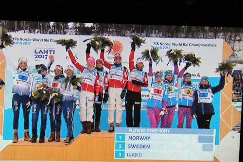 Matti Luostarinen, Cluster art, Nordic  World ski  Championship Lahti
