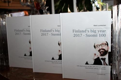 Matti Luostarinen. Cluster art. Finland's big year 2017 - Suomi 100.