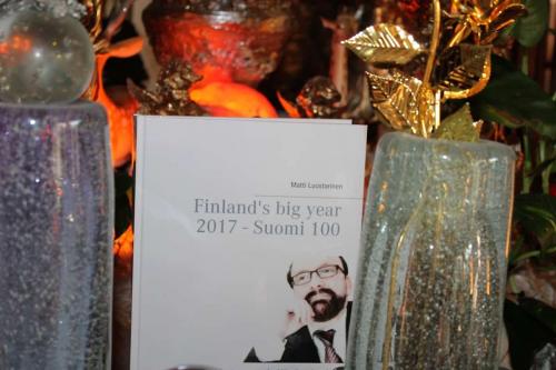 Matti Luostarinen. Cluster art. Finland's big year 2017 - Suomi 100.