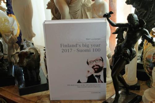 Matti Luostarinen. Cluster art. Finland's big year 2017 - Suomi 100.