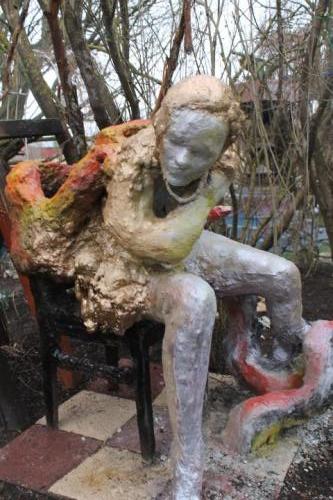 Matti Luostarinen. Cluster art garden 2021. 