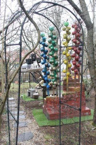 Matti Luostarinen. Cluster art garden. 