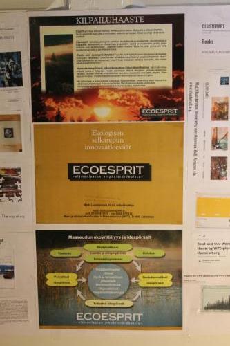Matti Luostarinen. Agropolis ja teknopolis, bioparkit jne olivat askel kohti Ecoesprit käsitettä ja tämä askel kohti manifestia "Cluster art and Art of Clusters". Muistelmieni yksi tavoite on avata tätä kulkemaani tietä ja helpottaa siten tulevia polvia välttelemään niitä vaikeuksia, joita jo kerran kuljetut ja korjatut polkumme mahdollistavat. Oikoteitä sieltä ei kuitenkaan löydy. Vain oppiminen muilta on sellaista. 